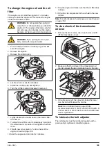 Preview for 27 page of Husqvarna R 316TsX Operator'S Manual