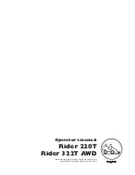 Husqvarna R 322T AWD Owner'S Manual preview
