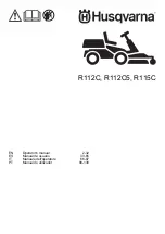 Husqvarna R112C Operator'S Manual предпросмотр