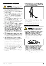 Preview for 5 page of Husqvarna RA850 Operator'S Manual