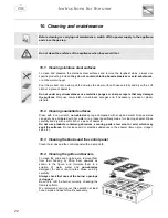 Preview for 22 page of Husqvarna Regina Gastronome QSG1000X Instruction Manual