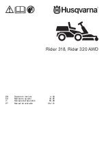 Husqvarna Rider 318 Operator'S Manual preview
