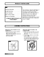 Предварительный просмотр 8 страницы Husqvarna Royal 43EL Operator'S Manual