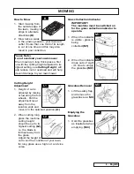 Предварительный просмотр 11 страницы Husqvarna Royal 43EL Operator'S Manual