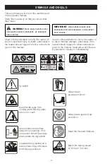 Preview for 4 page of Husqvarna S427 Operator'S Manual