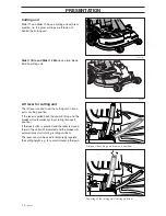 Preview for 16 page of Husqvarna SG 13 B Operator'S Manual