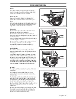 Preview for 17 page of Husqvarna SG11 Operator'S Manual