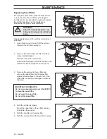 Preview for 30 page of Husqvarna SG11 Operator'S Manual