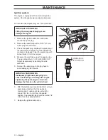 Preview for 32 page of Husqvarna SG11 Operator'S Manual