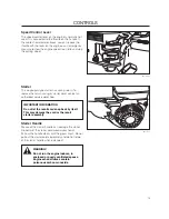 Preview for 19 page of Husqvarna SG13 Operator'S Manual