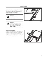 Preview for 23 page of Husqvarna SG13 Operator'S Manual