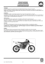 Предварительный просмотр 195 страницы Husqvarna SM 400-450-510 R/2007 Workshop Manual