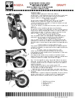 Предварительный просмотр 158 страницы Husqvarna SM 400 Workshop Manual