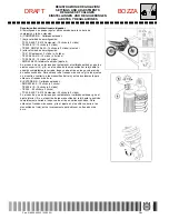 Предварительный просмотр 169 страницы Husqvarna SM 400 Workshop Manual