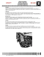 Предварительный просмотр 182 страницы Husqvarna SM 400 Workshop Manual