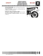 Предварительный просмотр 208 страницы Husqvarna SM 400 Workshop Manual