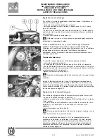 Preview for 116 page of Husqvarna SM 450-510 R/2007-E3 Workshop Manual