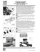 Preview for 124 page of Husqvarna SM 450-510 R/2007-E3 Workshop Manual