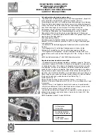 Preview for 142 page of Husqvarna SM 450-510 R/2007-E3 Workshop Manual