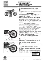 Preview for 146 page of Husqvarna SM 450-510 R/2007-E3 Workshop Manual