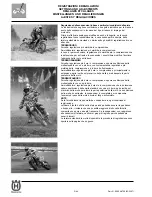 Preview for 148 page of Husqvarna SM 450-510 R/2007-E3 Workshop Manual