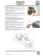 Preview for 215 page of Husqvarna SM 450-510 R/2007-E3 Workshop Manual