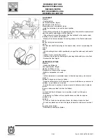 Preview for 274 page of Husqvarna SM 450-510 R/2007-E3 Workshop Manual