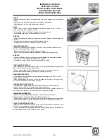 Preview for 517 page of Husqvarna SM 450-510 R/2007-E3 Workshop Manual