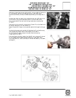 Preview for 557 page of Husqvarna SM 450-510 R/2007-E3 Workshop Manual