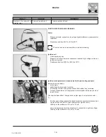 Предварительный просмотр 91 страницы Husqvarna SM 50 / 2011 Workshop Manual