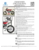 Preview for 56 page of Husqvarna SMR 449 2011 I.E. Workshop Manual