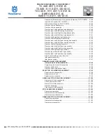 Preview for 126 page of Husqvarna SMR 449 2011 I.E. Workshop Manual