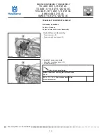 Preview for 144 page of Husqvarna SMR 449 2011 I.E. Workshop Manual