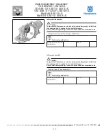 Preview for 217 page of Husqvarna SMR 449 2011 I.E. Workshop Manual