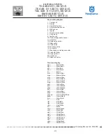 Preview for 299 page of Husqvarna SMR 449 2011 I.E. Workshop Manual