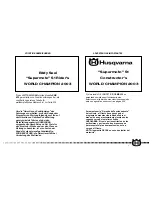 Предварительный просмотр 7 страницы Husqvarna SMR 630 Owner'S Manual