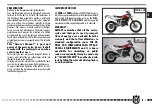 Preview for 47 page of Husqvarna SMS 125 2011 Specifications - Operation - Maintenance