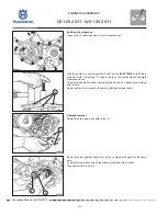 Preview for 104 page of Husqvarna SMS 125 2011 Workshop Manual