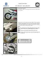 Preview for 254 page of Husqvarna SMS 125 2011 Workshop Manual