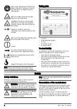 Preview for 4 page of Husqvarna Soff-Cut 150 E Operator'S Manual