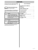 Preview for 3 page of Husqvarna SR600 Operator'S Manual