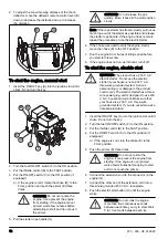 Preview for 12 page of Husqvarna ST 227P Operator'S Manual