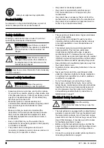 Preview for 6 page of Husqvarna T 10000 Operator'S Manual