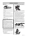 Preview for 21 page of Husqvarna T425 Operator'S Manual