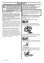 Preview for 222 page of Husqvarna T425 Operator'S Manual