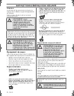 Preview for 92 page of Husqvarna T435 Operator'S Manual