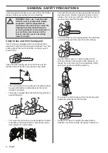 Preview for 8 page of Husqvarna T525 Operator'S Manual