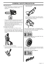 Preview for 15 page of Husqvarna T525 Operator'S Manual