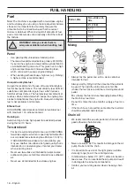 Preview for 18 page of Husqvarna T525 Operator'S Manual