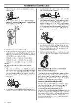 Preview for 24 page of Husqvarna T525 Operator'S Manual